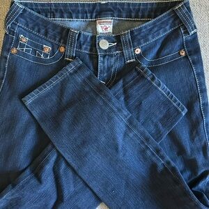 true religion blue jeans